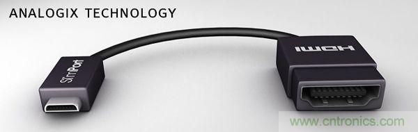 ANALOGIX的SlinPort解決方案，可以協(xié)助業(yè)者集成MyDP應用功能
