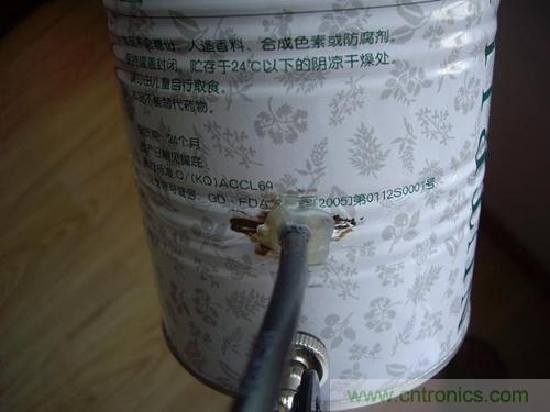 最簡單使用的天線——罐頭天線，可做正饋大鍋饋源！ 
