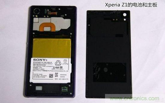 索尼Xperia Z1內(nèi)部設計拆解揭秘！