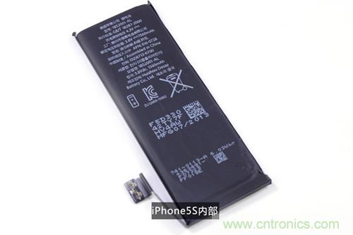 土豪金iPhone 5S拆解：內(nèi)部結(jié)構(gòu)升級，維修難度增加