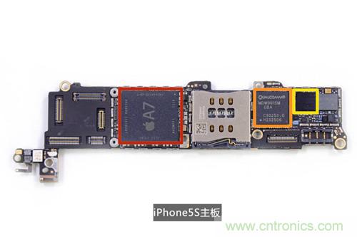 土豪金iPhone 5S拆解：內(nèi)部結(jié)構(gòu)升級，維修難度增加
