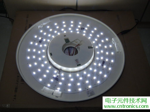 高端大氣上檔次！智能遙控調光LED吸頂燈拆解