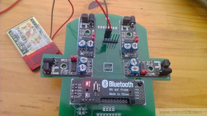 牛人力作！PCB版藍牙智能小車DIY
