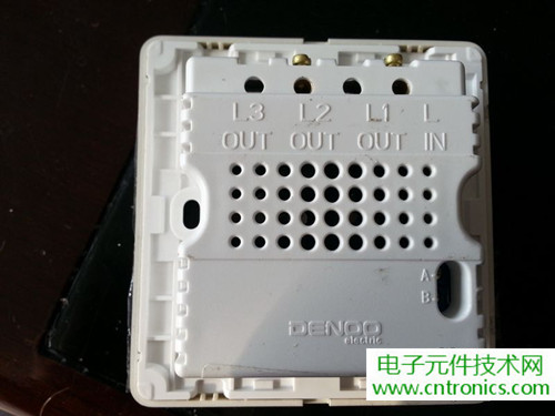 一款觸控開關(guān)拆解，做工不錯