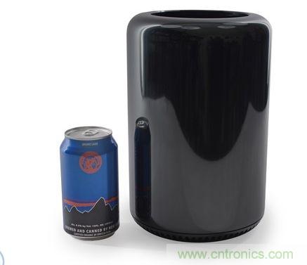 全新Mac Pro真的非常小，這是與易拉罐的對比