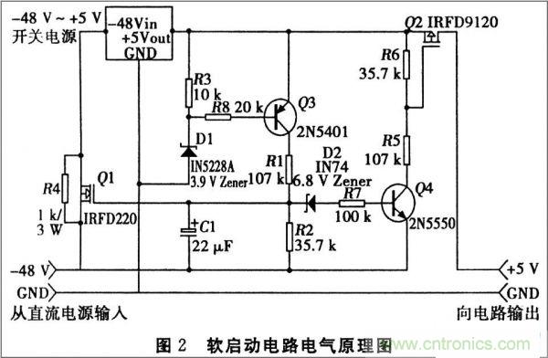 抑制開關(guān)電源浪涌，且看軟啟動(dòng)電路顯神通！