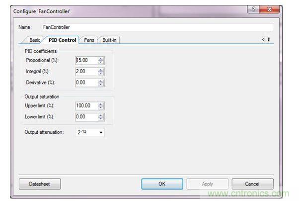 用于PSoC 3、PSoC 4與PSoC 5設(shè)計的PSoC Creator風(fēng)扇控制器設(shè)計向?qū)? width=