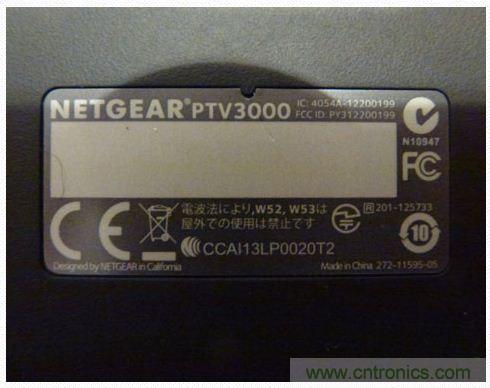 圖(b)：圖解便宜又好用的媒體適配器PTV3000。