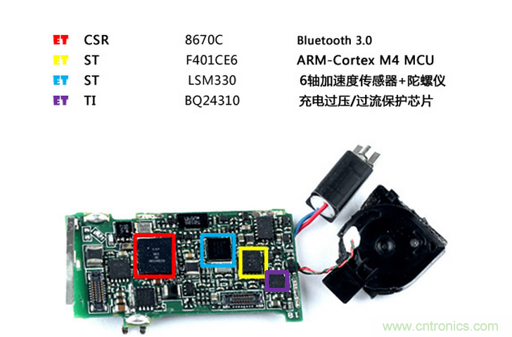 華為智能手環(huán)TalkBand B2拆解分析，時(shí)尚，輕便，觀感極好！