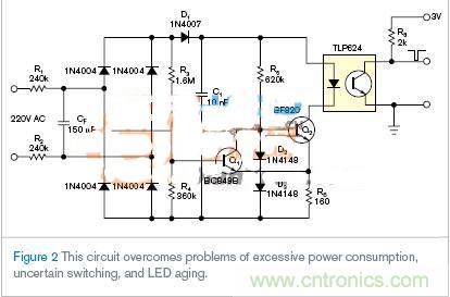 新一代LED光耦電路設(shè)計(jì)，改進(jìn)老化和能耗