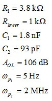 考量運(yùn)算放大器在Type-2補(bǔ)償器中的動(dòng)態(tài)響應(yīng)(二)