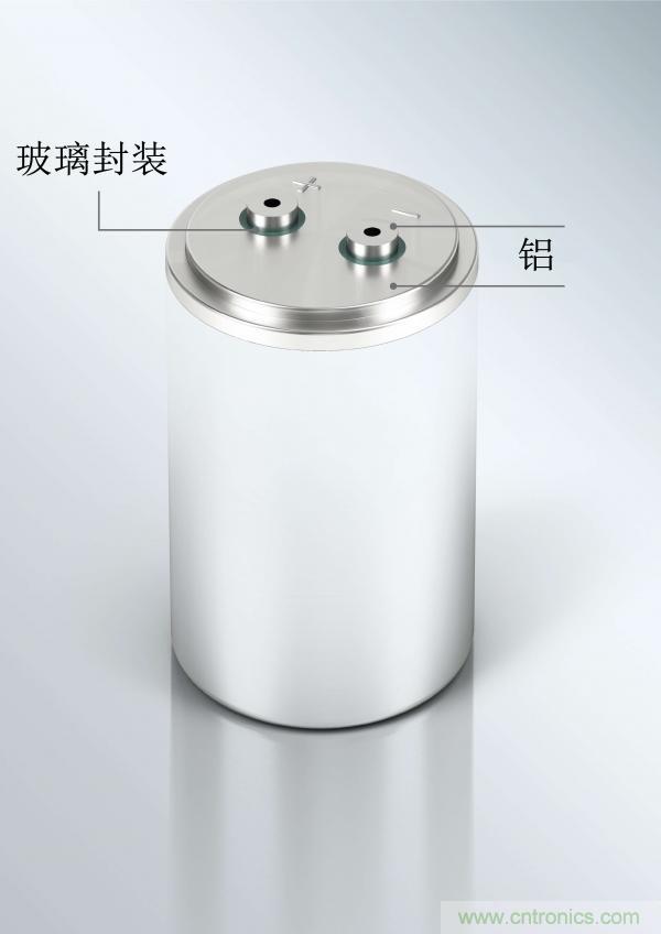 世界首創(chuàng)玻璃鋁密封端子，可大幅提升電容性能