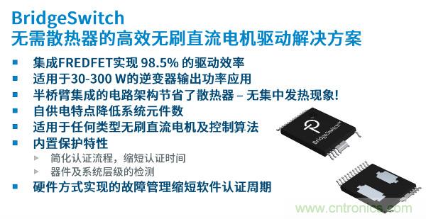 無刷電機IPM模塊存在哪些問題？高效逆變器驅(qū)動IC將取而代之？