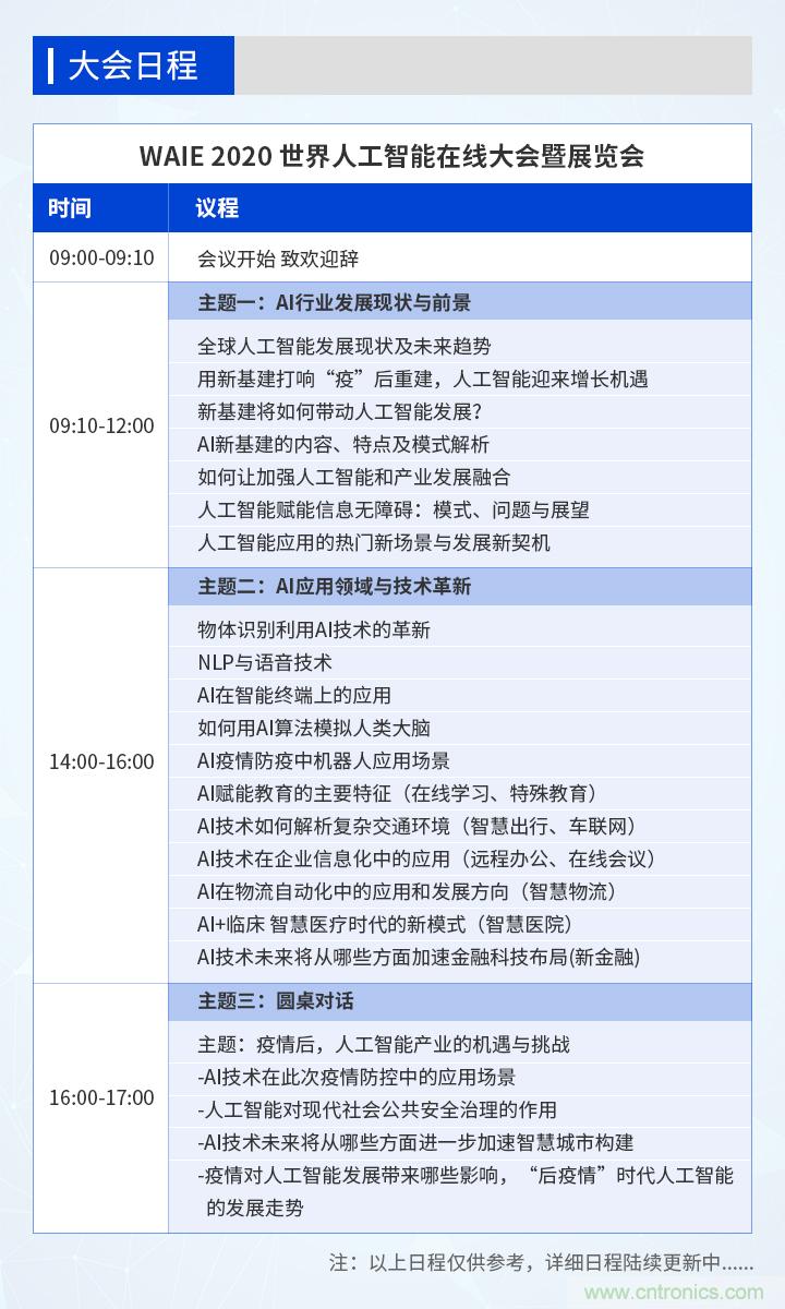 燃AI引擎，WAIE 2020世界人工智能大會震撼來襲！
