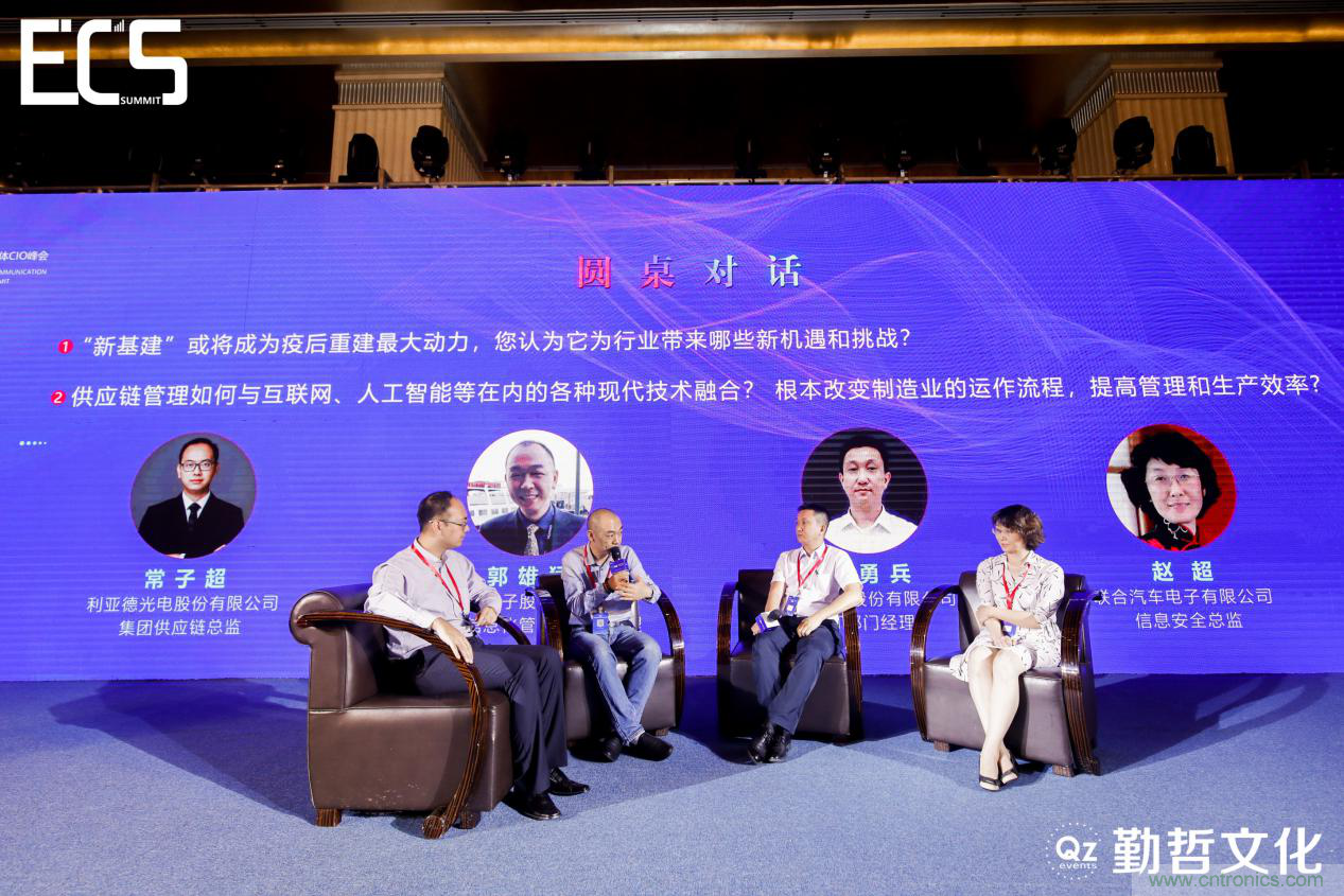 【ECS 2020】第二屆中國(guó)電子通信與半導(dǎo)體CIO峰會(huì)圓滿落幕！