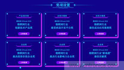 投票開始啦！“‘維科杯’2020（第五屆）中國物聯(lián)網(wǎng)行業(yè)年度評(píng)選”大獎(jiǎng)將花落誰家？
