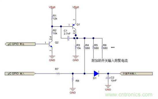 多開關(guān)檢測接口：為實(shí)現(xiàn)更小型、更高效設(shè)計(jì)集成化功能