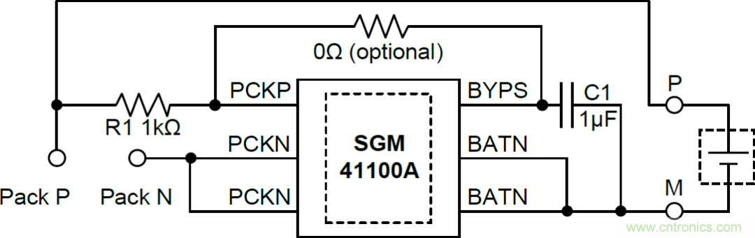 小封裝、微功耗小微電池保護器SGM41100A