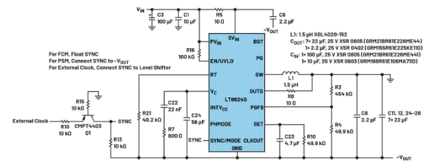 化“正”為“負(fù)”，一文讀懂如何從正電壓高效產(chǎn)生負(fù)電壓