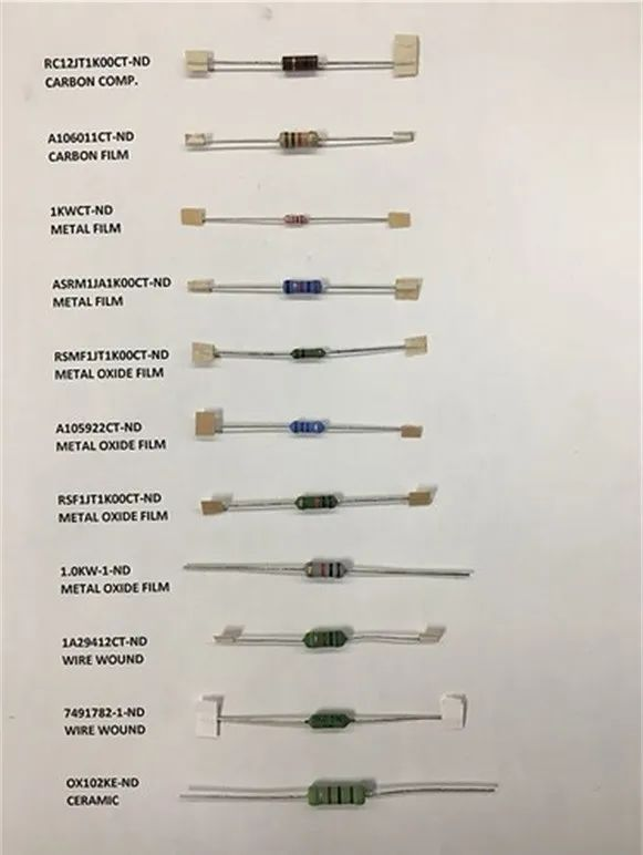 對照一下，你了解幾種電阻？