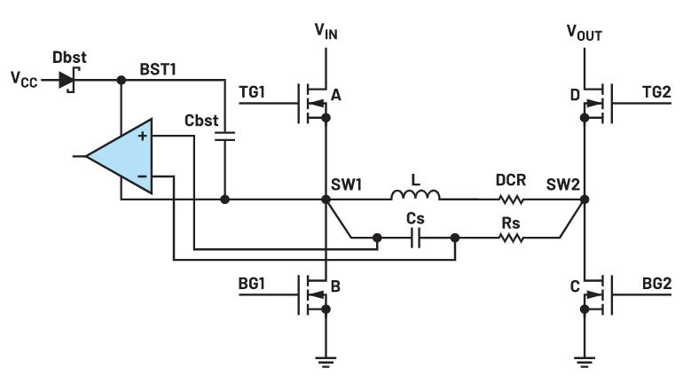 相對(duì)于傳統(tǒng)方案，電感DCR電流檢測的優(yōu)勢是......