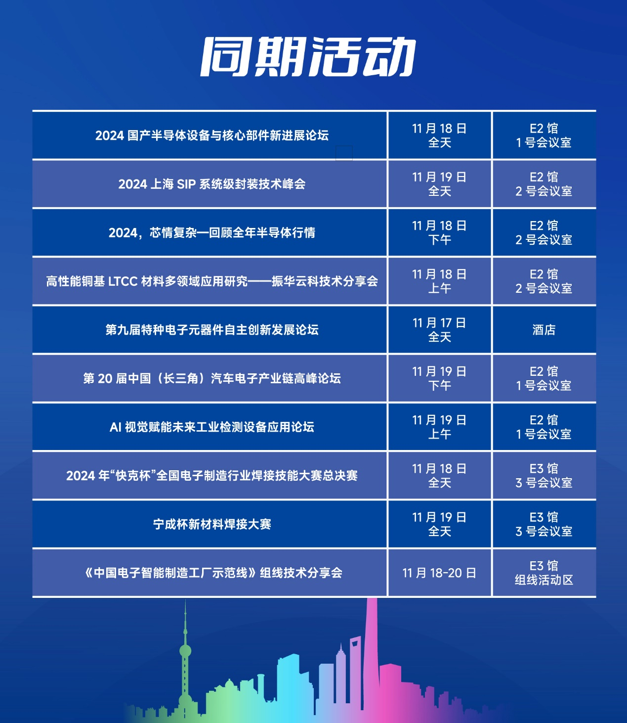 第104屆中國電子展精彩內(nèi)容搶先看，11月上海與您相約！
